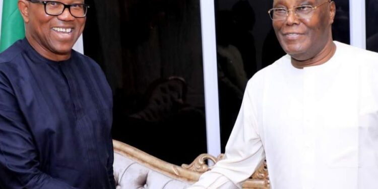 Atiku Welcomes Peter Obi to ADC, Says Move Strengthens Opposition