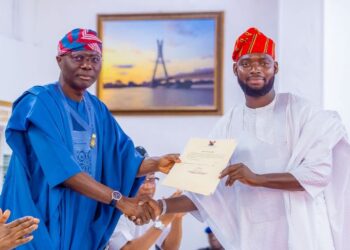 Sanwo-Olu Swears In Obasa’s Son as Substantive Agege LG Chairman