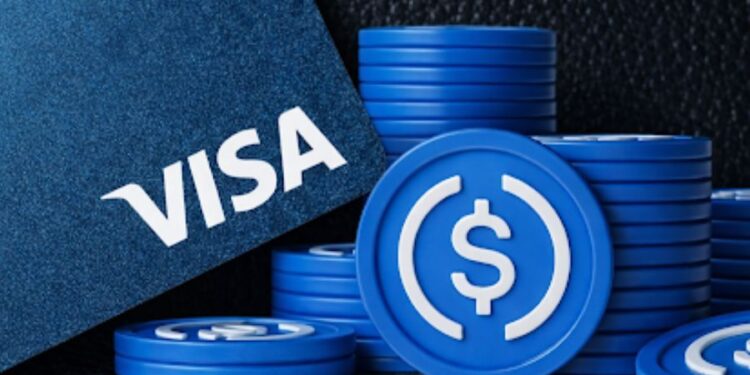 Visa Rolls Out USDC Blockchain Settlements for U.S. Banks Using Solana